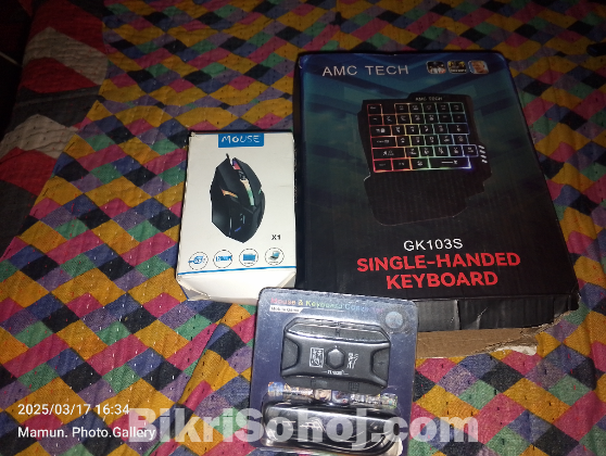Amc Teach New Gaming Keyboard And Mouse Full Setup